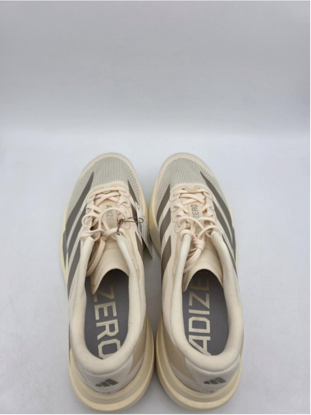 adidas Adizero EVO SL Wonder White Women's Running Shoes Size 9 - Picture 4 of 5